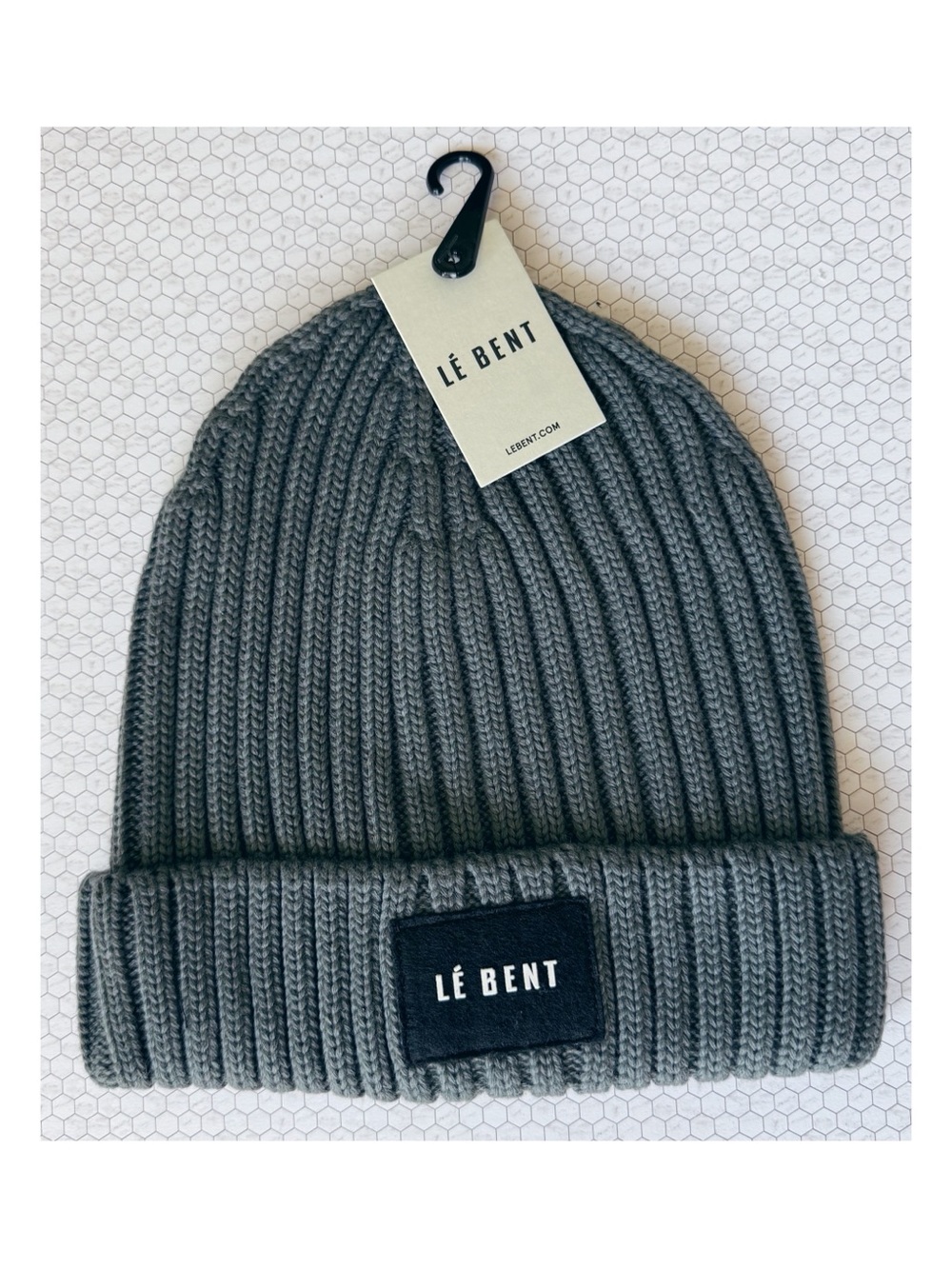 NEW Lé Bent Merino Wool Beanie